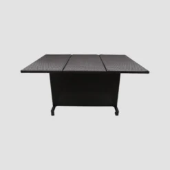 Maldives 7pc Foldable Wicker Dining Set - Brown - Christopher Knight Home -Christopher Knight Home GUEST c265a8e7 42b0 4f04 ae29 73a3faadc744