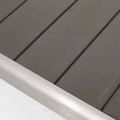 Cape Coral Aluminum Modern Dining Bench - Christopher Knight Home -Christopher Knight Home GUEST c2eae7e1 fa45 4c75 87b4 7007d990db9a