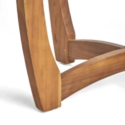 Carina Round Acacia Wood Accent Table - Teak - Christopher Knight Home -Christopher Knight Home GUEST c5d85083 f34d 4aae afab 411c37acd16b