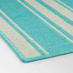 7'10 X 10' Nador Outdoor Rug Teal/Ivory - Christopher Knight Home -Christopher Knight Home GUEST c97f3065 2603 49ed b94c 7af6f2869dba