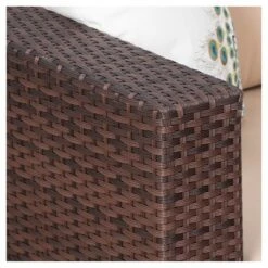 Murano 2pc Aluminum Patio Chat Set With Cushions - Brown - Christopher Knight Home -Christopher Knight Home GUEST cbb197af 011f 4cbf ae0f 2b424f1926f0