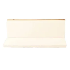 Jill Outdoor Acacia Wood Convertible Daybed With Cushions Teak/Beige - Christopher Knight Home -Christopher Knight Home GUEST cbf05f0a 9e2e 415a 9f79 4b4ffed6668f