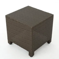 Puerta Wicker Side Table - Christopher Knight Home 9 Puerta Wicker Side Table - Christopher Knight Home -Christopher Knight Home GUEST cd23a9d7 49b6 4a28 b28b bc4afd2a8300