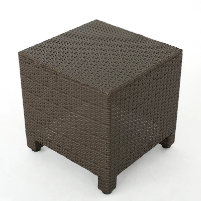 Puerta Wicker Side Table - Christopher Knight Home 5 Puerta Wicker Side Table - Christopher Knight Home - Image 5