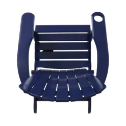 2pk Bellwood Outdoor Acacia Wood Folding Adirondack Chairs Navy - Christopher Knight Home -Christopher Knight Home GUEST ce8a7591 d003 4c52 b42a 0883954f9da4