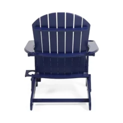 2pk Bellwood Outdoor Acacia Wood Folding Adirondack Chairs Navy - Christopher Knight Home -Christopher Knight Home GUEST cf51a848 6de3 4af6 8a0b 52d80e2ea3e1