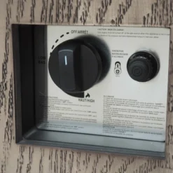 Wellington Outdoor 50000 BTU Rectangular Fire Pit Wood Pattern Brown - Christopher Knight Home -Christopher Knight Home GUEST d3957577 1961 496c 9996 75582feac7e0 3