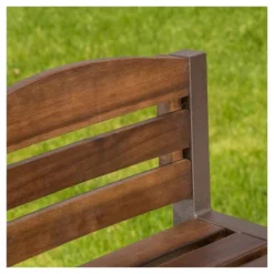 Milos Set Of 2 Acacia Barstool - Dark Brown / Rustic Metal - Christopher Knight Home -Christopher Knight Home GUEST d500996e 74e7 44f9 bfeb b22335bdbca2