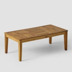 2pc Hampton Wood And Wicker Patio Loveseat And Coffee Table Set Gray - Christopher Knight Home -Christopher Knight Home GUEST d675f3da a26b 4903 9a03 dbac44cb67db