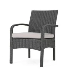Cordoba 4pc Wicker Patio Chat Set With Cushions - Christopher Knight Home -Christopher Knight Home GUEST d7e6abfd ad4d 4fa3 80de 4095b88173ed