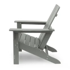 Encino 2pk Resin Contemporary Adirondack Chairs - Gray - Christopher Knight Home -Christopher Knight Home GUEST d9af4e7f 7eb5 400c b788 46009827b6f3