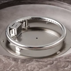 Hoonah Stone Circular MGO Fire Pit - Gray - Christopher Knight Home -Christopher Knight Home GUEST d9bac23f 2814 4de0 9d81 98af3241d236