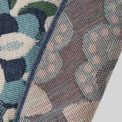 7'10" Round Kaia Medallion Outdoor Rug Blue/Green - Christopher Knight Home -Christopher Knight Home GUEST daa0d51d 59de 4a54 a5c9 ec6cc34b52a9