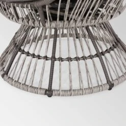 Pintan Wicker Swivel Egg Chair - Christopher Knight Home -Christopher Knight Home GUEST db30f831 dbab 4a91 8c9a 3670b2510118