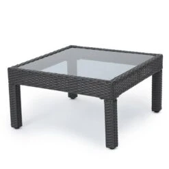 Antibes 6pc Wicker V-Shaped Sectional Sofa Set Gray/Silver - Christopher Knight Home -Christopher Knight Home GUEST dc082d78 8b22 4f90 bcfd 167786d28670