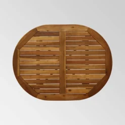 Stamford 5pc Acacia Wood Rustic Bar Set Teak Finish - Christopher Knight Home -Christopher Knight Home GUEST e127fc67 3ef0 45b0 8083 e464e31e5958