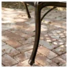 Hamilton Cast Aluminum Patio Bench- Copper - Christopher Knight Home