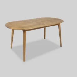 Fayette 7pc Acacia Wood And Wicker Dining Set - Brown - Christopher Knight Home -Christopher Knight Home GUEST e4df6e70 001c 4541 aeb8 336d9c84b357