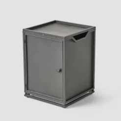 Malawi 10pc Acacia UShaped Sectional Sofa Set With Fire Pit Gray/Dark Gray - Christopher Knight Home -Christopher Knight Home GUEST e53ae825 c6bc 4d1d aa1b b5744bee1137