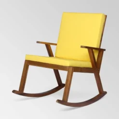 Champlain Acacia Wood Patio Rocking Chair - Christopher Knight Home -Christopher Knight Home GUEST e65594e4 901a 4563 ae91 f605be918d13