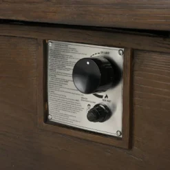 Cape Coral 4pc Metal Conversation And Gas Fire Table Set - Khaki/Brown/Black - Christopher Knight Home -Christopher Knight Home GUEST e731ef6b 4e19 48ae 8743 17a7cc2e132d