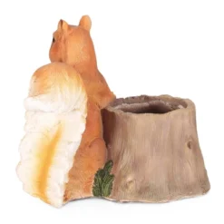 Christopher Knight Home 19" Wide Mohar Concrete Outdoor Novelty Squirrel Planter Brown -Christopher Knight Home GUEST e86835c6 9f58 40a7 839e edb17419ef12