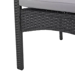 Corsica Set Of 2 Wicker Dining Chair With Cushions - Gray - Christopher Knight Home -Christopher Knight Home GUEST eb064aff 0f6a 4cba aa34 3070dc563543