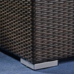 Santa Rosa 10pc Wicker Sectional Sofa Set - Brown/Beige - Christopher Knight Home -Christopher Knight Home GUEST ec14427d fd1f 4bc2 8d5d 6bbf9127c057