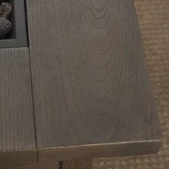 Ellington Outdoor Wood Patterned Square Gas Fire Pit - Brown - Christopher Knight Home -Christopher Knight Home GUEST ed1787a7 ff8d 4ade 8285 529944ad8116