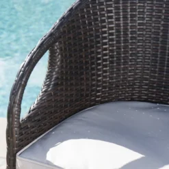 Dominica 3pc Wicker Round Bar Set Multibrown/Light Brown - Christopher Knight Home -Christopher Knight Home GUEST ee29d0c8 3f8d 4954 9ed6 9108f863b892 2