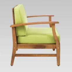 9pc Perla Acacia Wood Patio Conversation Set - Teak - Christopher Knight Home -Christopher Knight Home GUEST ef165da9 6ea6 45bc 9f02 462dbad730c0