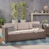 Puerta Wicker Patio Sofa - Christopher Knight Home