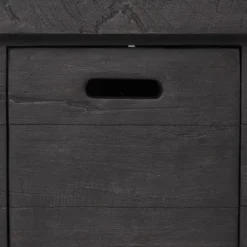 Custer Outdoor Rectangular Fire Pit - Gray - Christopher Knight Home -Christopher Knight Home GUEST f0f1e895 5a56 486b 8692 5af5dfa8847e