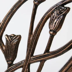 Nassau 3pc Cast Aluminum Patio Bistro Set - Brown - Christopher Knight Home -Christopher Knight Home GUEST f104ca41 bc07 48b9 802e 271958ddf749