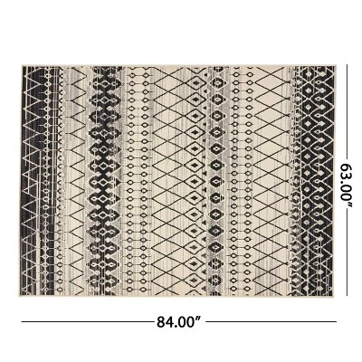 Dorvall Indoor/Outdoor Rug- Christopher Knight Home 4 Dorvall Indoor/Outdoor Rug- Christopher Knight Home - Image 4
