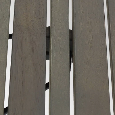 Kyoto Acacia Wood Folding Side Table - Gray - Christopher Knight Home 4 Kyoto Acacia Wood Folding Side Table - Gray - Christopher Knight Home - Image 4