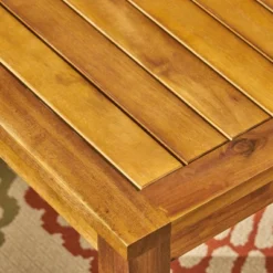 Newbury 4pc Acacia Wood Chat Set - Christopher Knight Home -Christopher Knight Home GUEST f58bdbef 5201 480e 8c12 9067b29bfccb