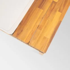 Loft Acacia 4pc Wood Sectional Sofa Set - Christopher Knight Home -Christopher Knight Home GUEST f5c0abaa b5ba 412f b9a8 f021f311d541