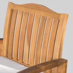 Tampa 3pc Acacia Wood & Wicker Patio Chat Set - Brown - Christopher Knight Home -Christopher Knight Home GUEST f5ddb688 9372 420d b707 ac609de865d9