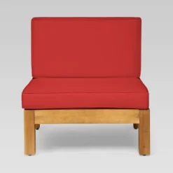 Brava 7pc Acacia Sectional Sofa Set With Fire Pit - Christopher Knight Home -Christopher Knight Home GUEST f61334d2 14ae 4737 aee8 27db92350657