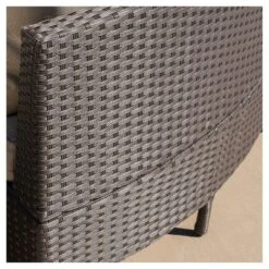 Newton 5pc Wicker Patio Lounge Set- Brown - Christopher Knight Home -Christopher Knight Home GUEST f65d9816 26bc 4e5a a921 226ea7f97be0