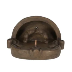 Fraser Outdoor 2-Tier Single Spout Fountain - Light Brown - Christopher Knight Home -Christopher Knight Home GUEST f8341695 8535 4999 ab8b 18de302a54b7