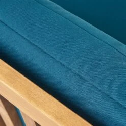 6pc Carolina Acacia Wood Sofa Sectional Set Blue - Christopher Knight Home -Christopher Knight Home GUEST f8d7febc 24f0 4cbc 9707 1fc10cc2f10f