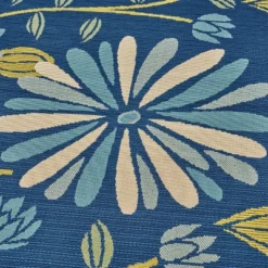7'10" X 10' Daisy Floral Outdoor Rug Blue/Ivory - Christopher Knight Home -Christopher Knight Home GUEST f997a958 4111 4951 983f 7a1fcc91ebdc