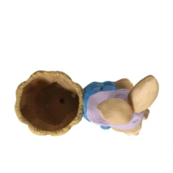 Christopher Knight Home 26" Wide Raglan Concrete Outdoor Novelty Rabbit Planter Blue/Brown -Christopher Knight Home GUEST fdb0968a 7709 41d4 b998 bc55fab448c8