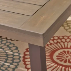 Juniper 7pc Acacia Wood Dining Set - Gray/Dark Gray - Christopher Knight Home -Christopher Knight Home GUEST ff30e9d7 3e41 471a afc3 38e453263f1f