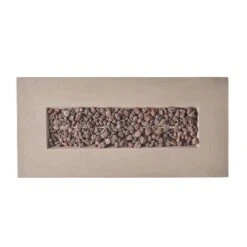 Aidan Outdoor 40000 BTU Light Weight Concrete Rectangular Fire Pit Light Gray - Christopher Knight Home -Christopher Knight Home GUEST ff947fe9 0b1e 4315 b01e 9da56695feb3